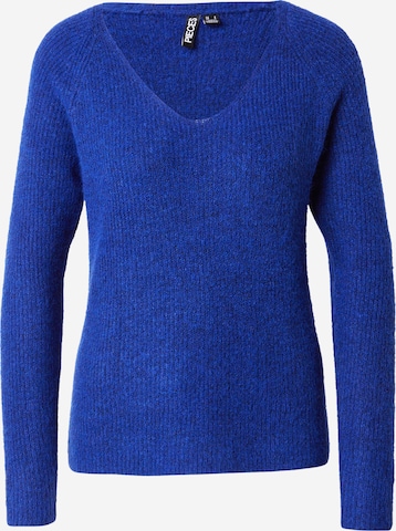 Pull-over 'PCEllen' PIECES en bleu : devant