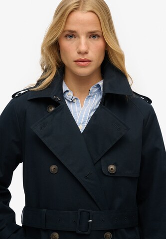 Superdry Tussenmantel in Blauw