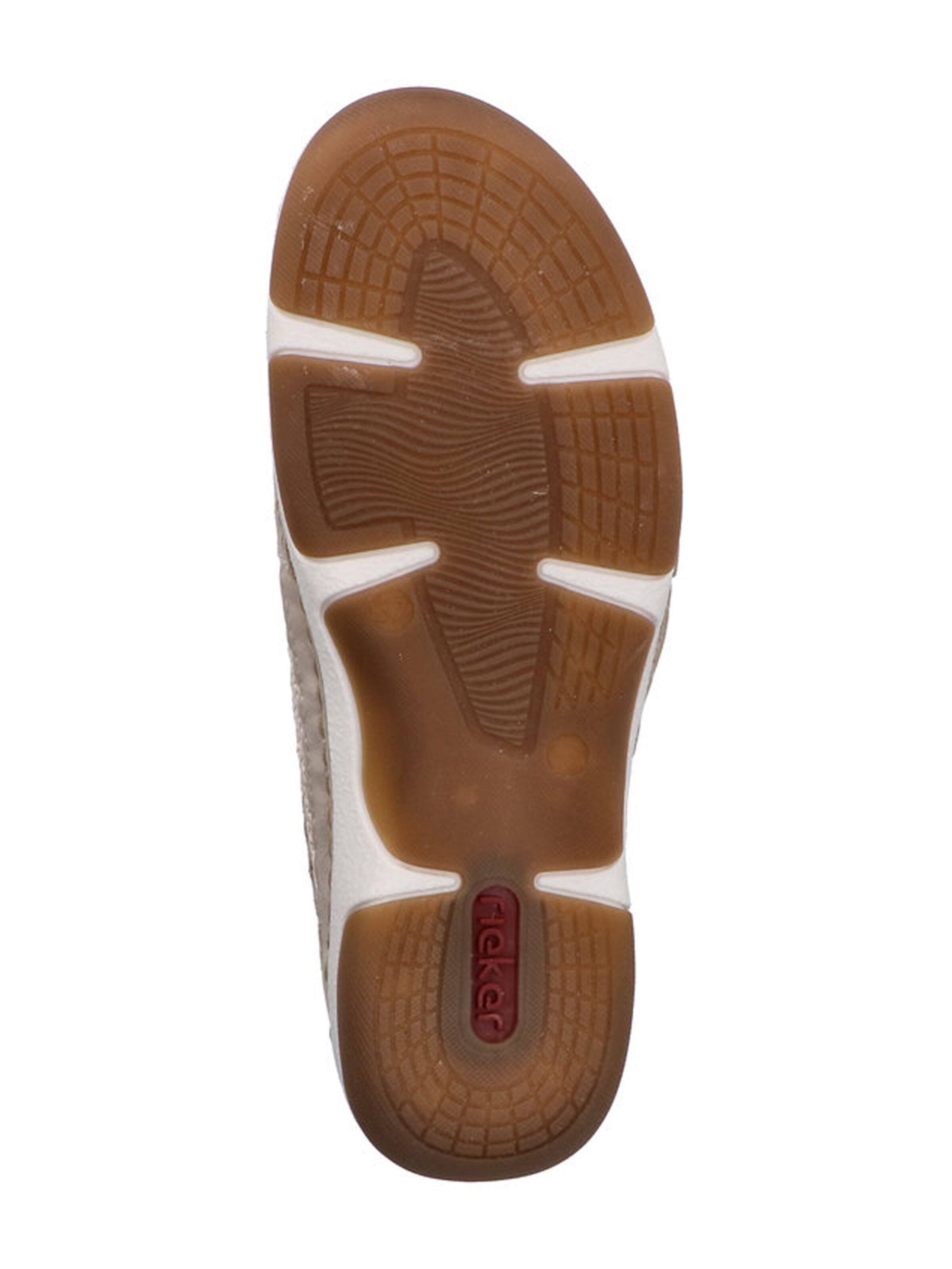 Scarpa stringata sportiva di Rieker in beige