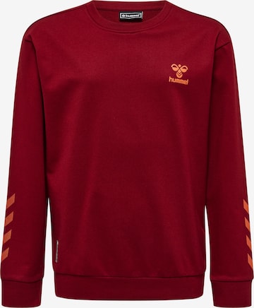 Hummel Sweatshirt 'OFFGRID' in Red: front