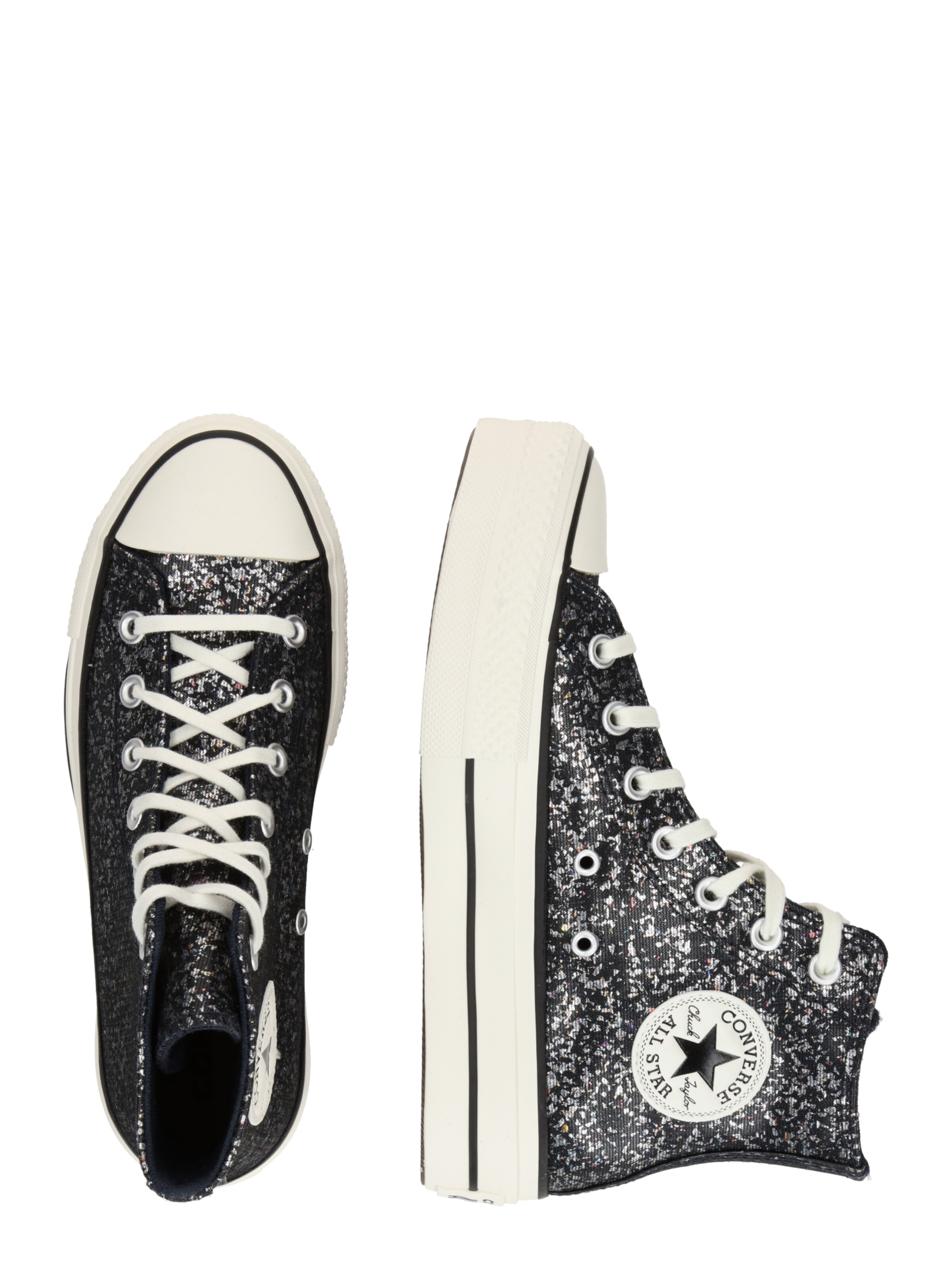 CONVERSE Magas szárú sportcipők 'CHUCK TAYLOR ALL STAR LIFT' - fekete