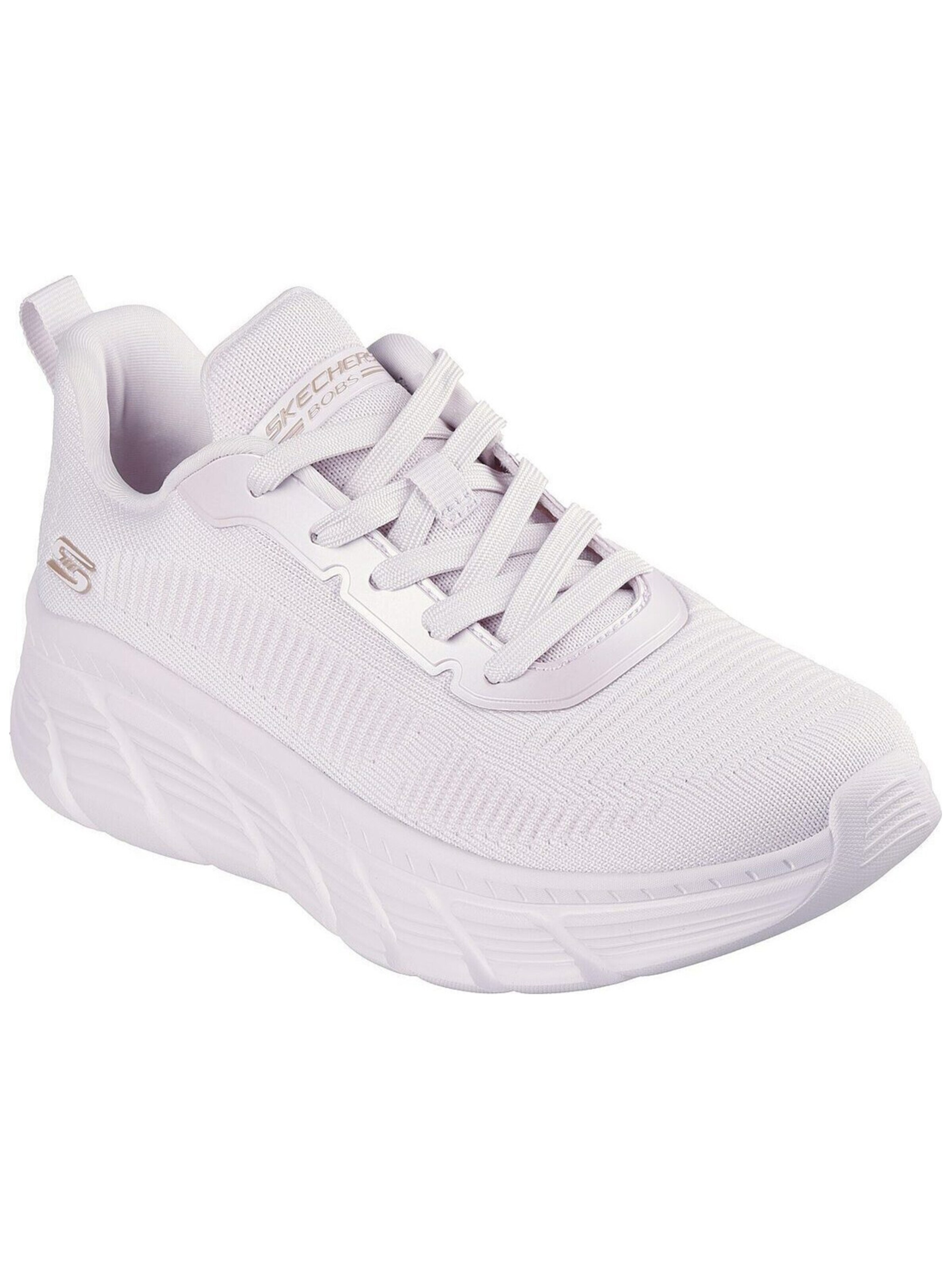SKECHERS Platform trainers 'Bobs B Flex Hi - Fly' in Purple: front
