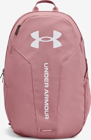 Sac à dos de sport UNDER ARMOUR en rose : devant