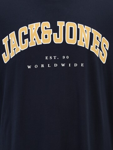 Maglietta 'JJECALEB' di Jack & Jones Plus in blu