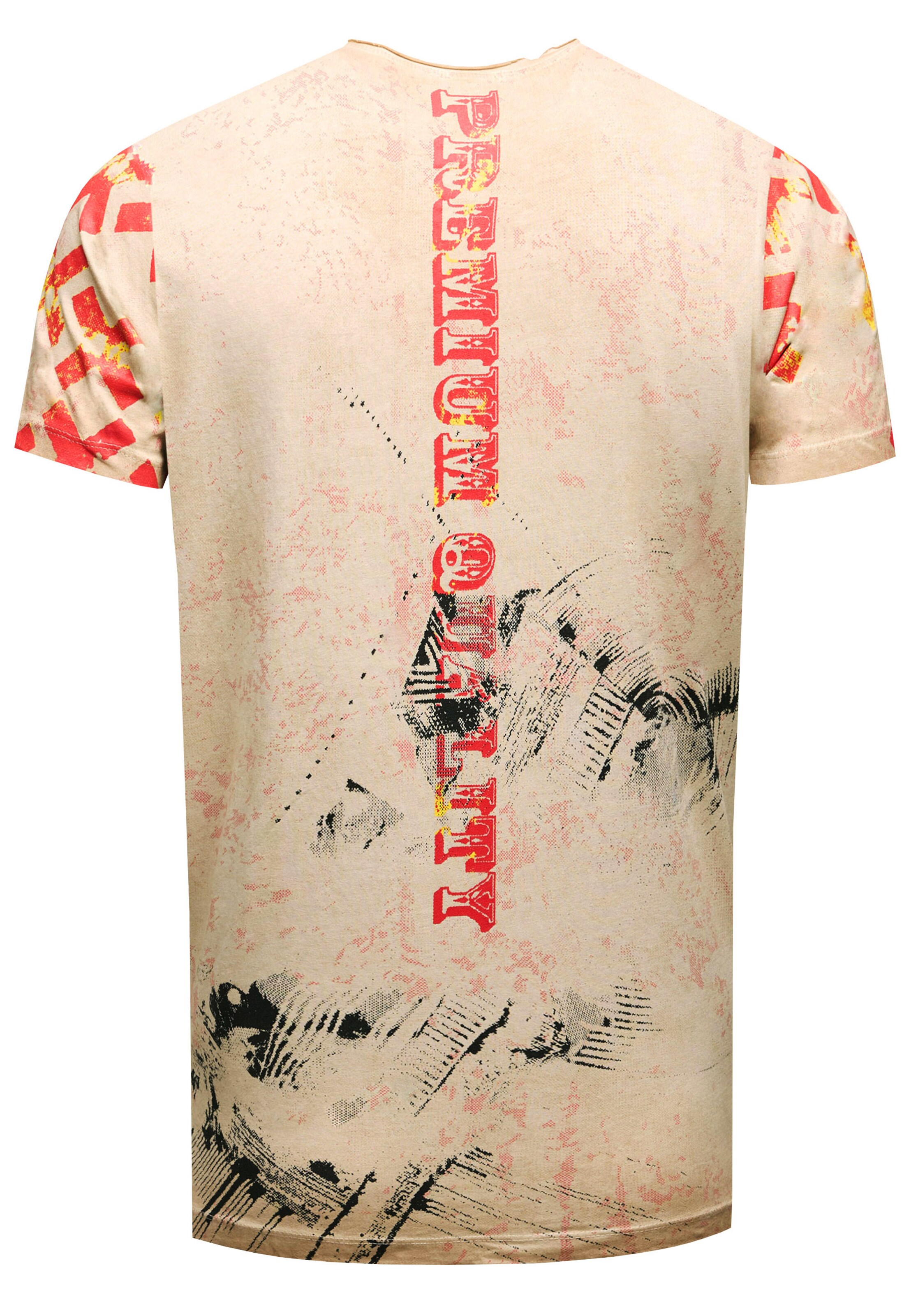 Rusty Neal T-Shirt in Beige