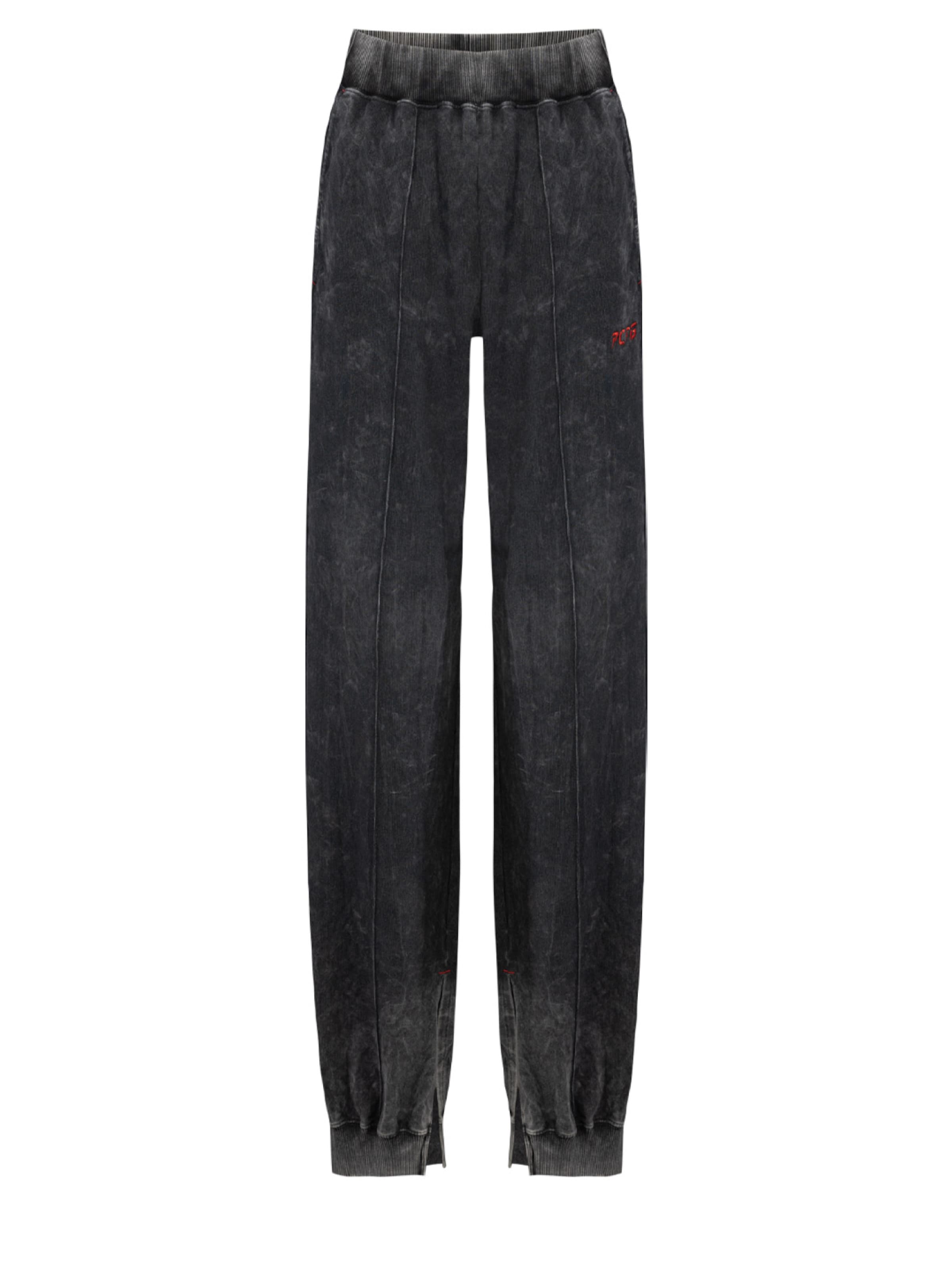 PCFG Tapered Pants in Black: front
