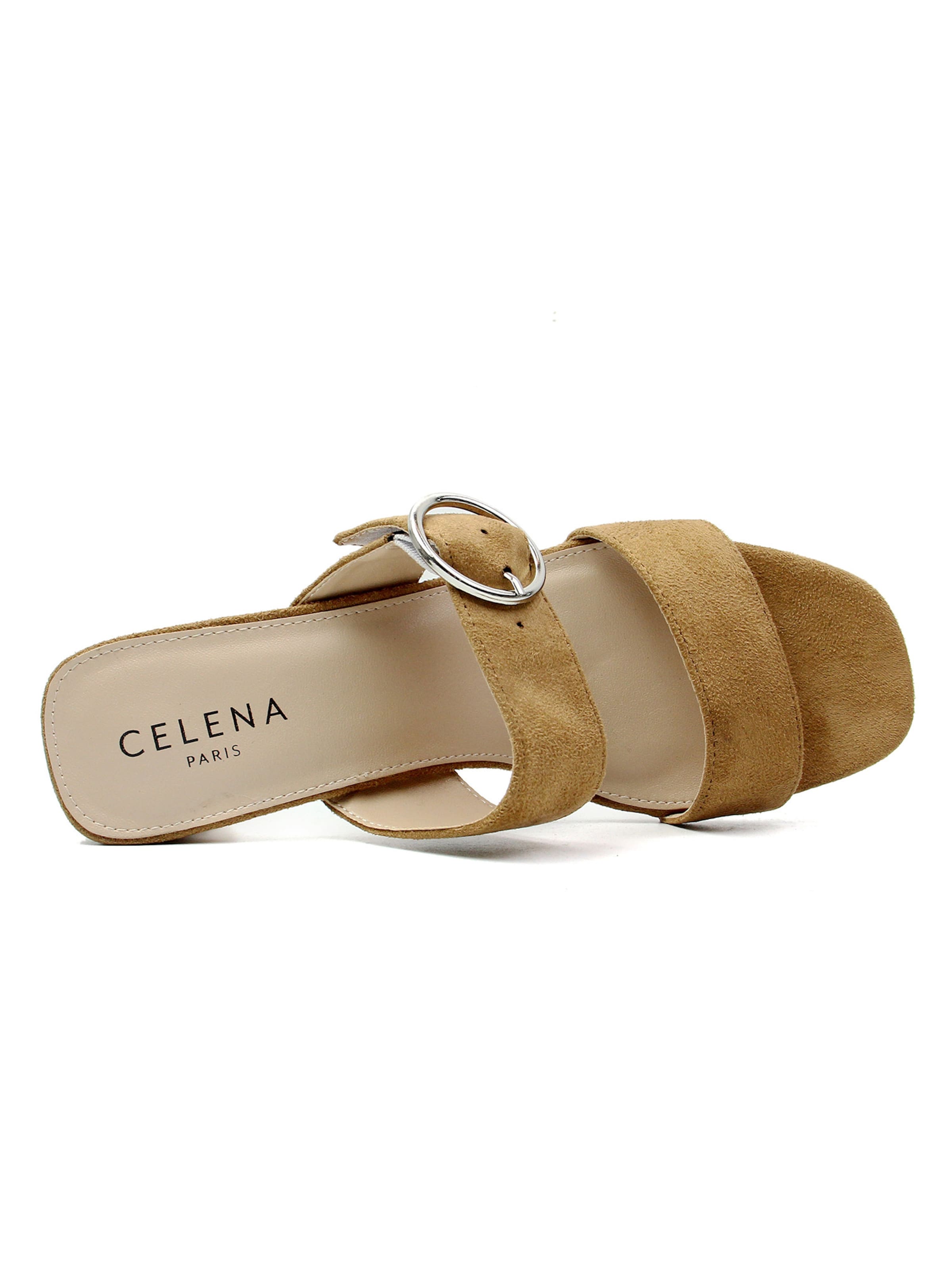 Celena Pantolette 'Cattaleya' in Braun