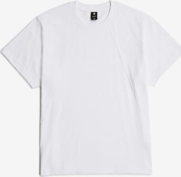 G-STAR Shirt 'Seam' in White: front