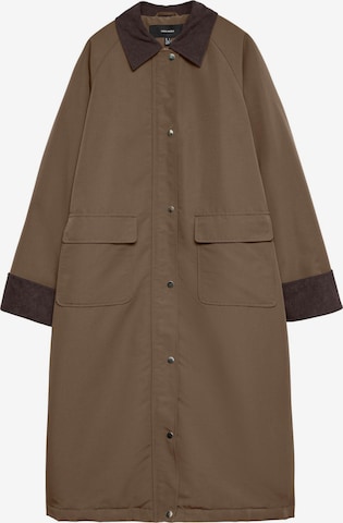 Manteau mi-saison 'SILJA' VERO MODA en marron : devant
