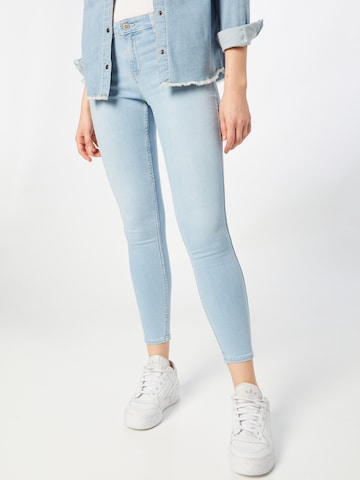 HOLLISTER Skinny Jeans 'CLEAN' in Blauw: voorkant