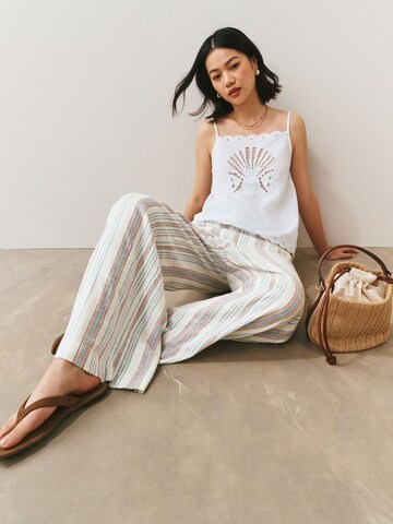 Next Wide leg Broek in Beige