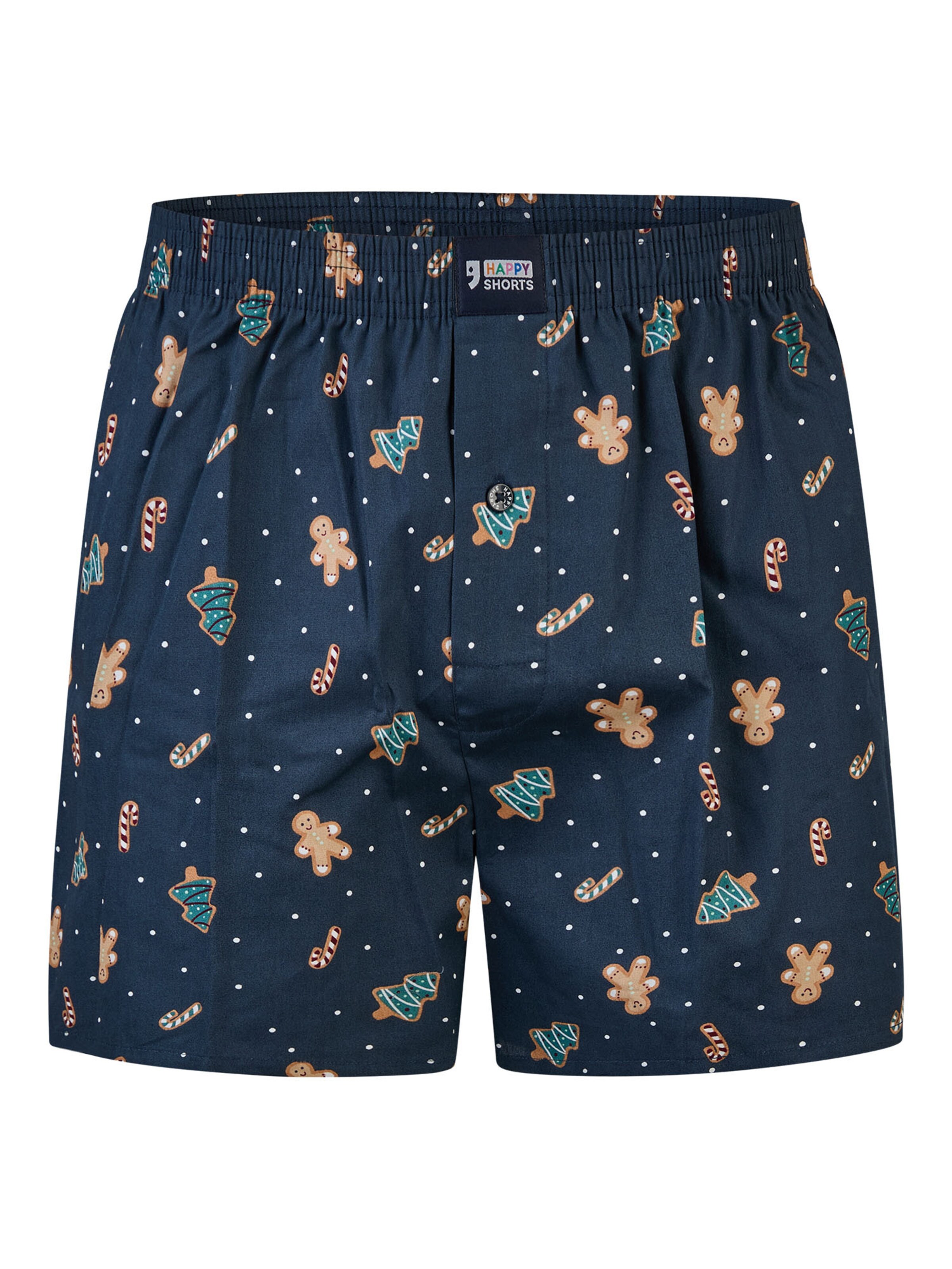 Happy Shorts Boxershorts 'Christmas' in Mischfarben