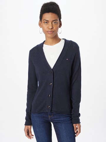 TOMMY HILFIGER Strickjacke in Blau: predná strana