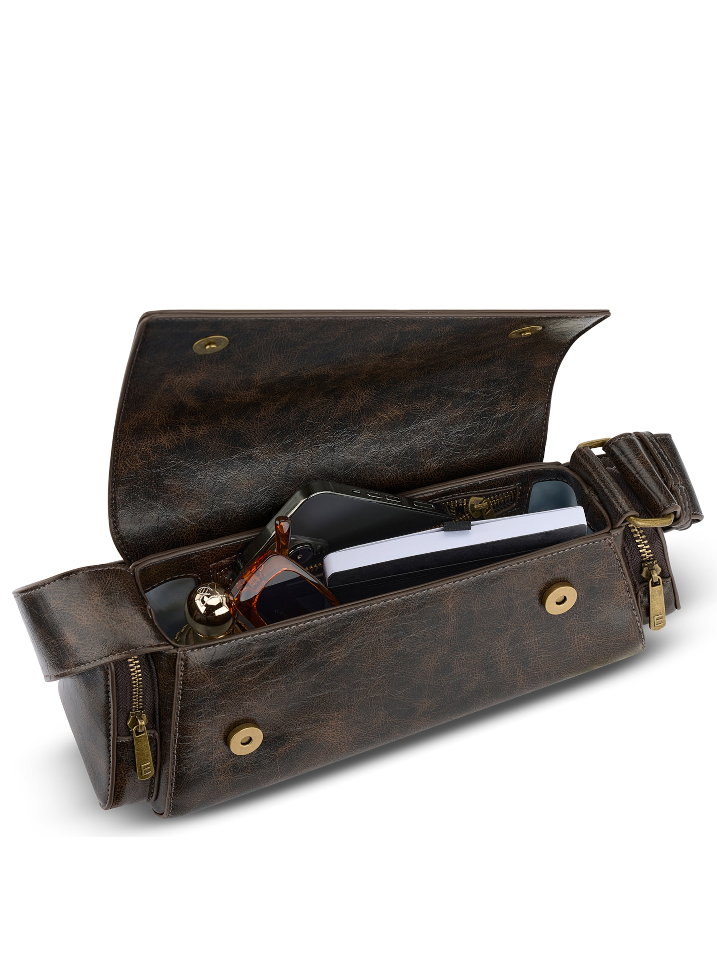 Expatrié Наплечная сумка 'Grace' в Коричневый