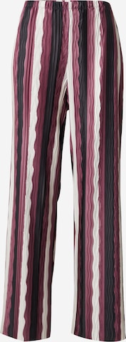 TOPSHOPWide Leg/ Široke nogavice Hlače - crvena boja: prednji dio