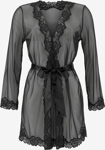 LASCANA Negligee in Black: front