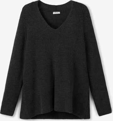 SHEEGO Pullover in Schwarz: predná strana