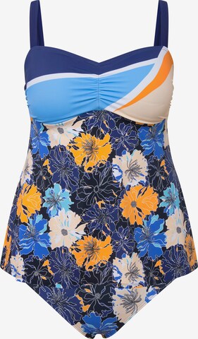 Ulla Popken Balconette Tankini in Mischfarben