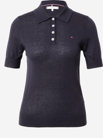 TOMMY HILFIGER - Jersey en negro: frente