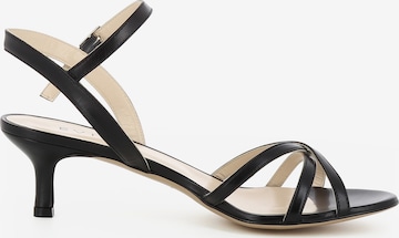 EVITA Strap Sandals in Black