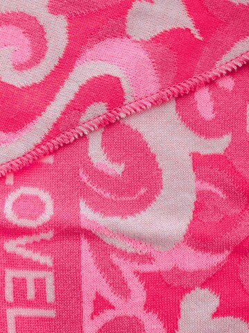 Zwillingsherz Tuch in Pink