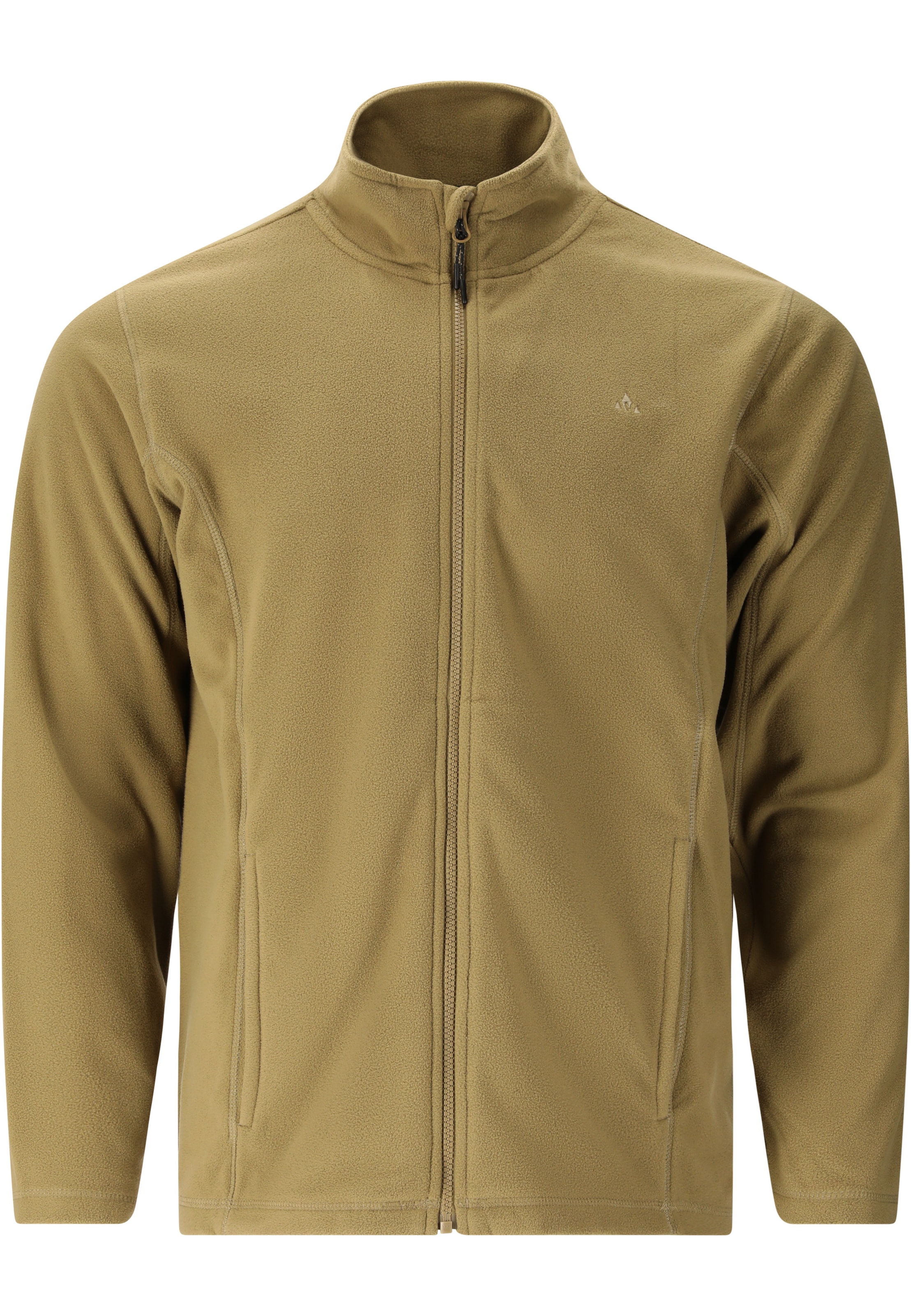 Whistler Athletic fleece jacket 'Romark' in Green: front
