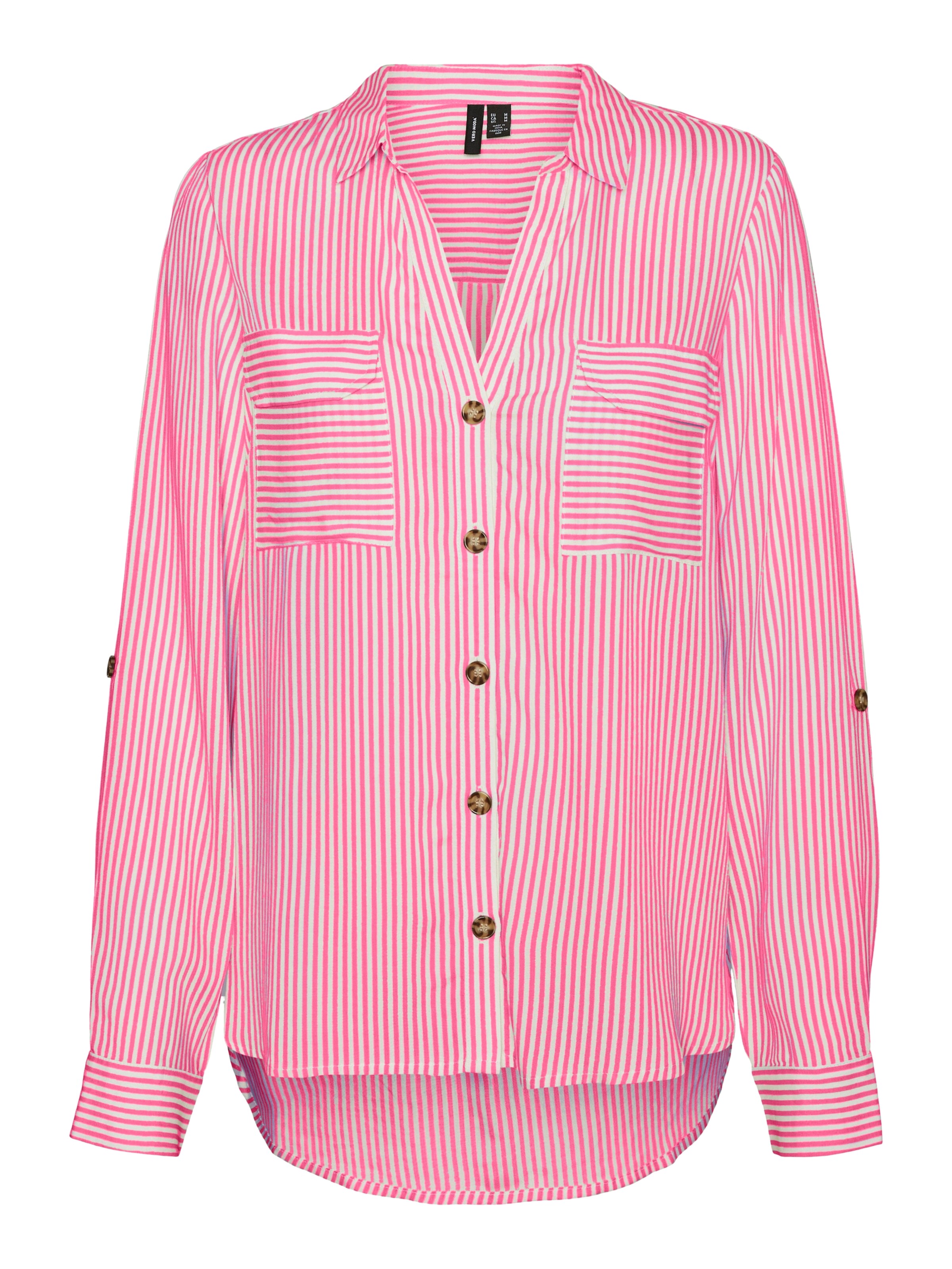 VERO MODA Blouse 'VMBumpy' in Pink: front