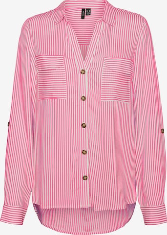 VERO MODA Blouse 'VMBumpy' in Pink: front
