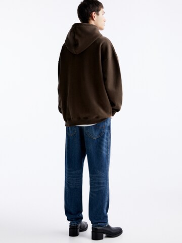 Sweat-shirt Pull&Bear en marron