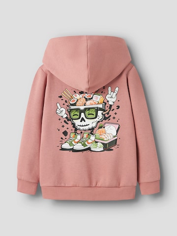 NAME IT - Sudadera con cremallera 'NKMTRISTAN' en rosa