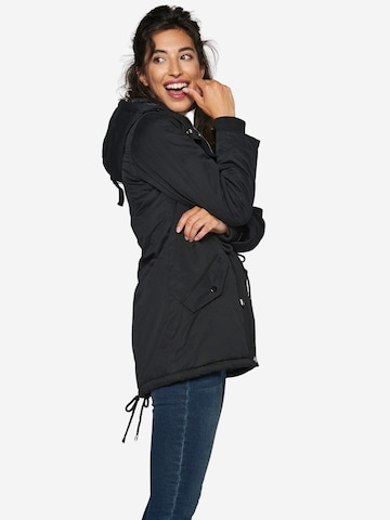 KOROSHI - Parka de inverno em preto