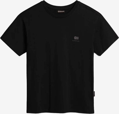 NAPAPIJRI T-Shirt 'Nina' in schwarz / weiß, Produktansicht