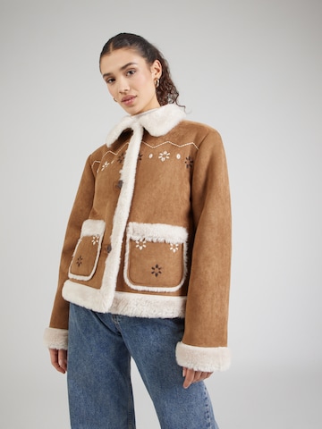 HOLLISTER Jacke in Braun: Vorderseite