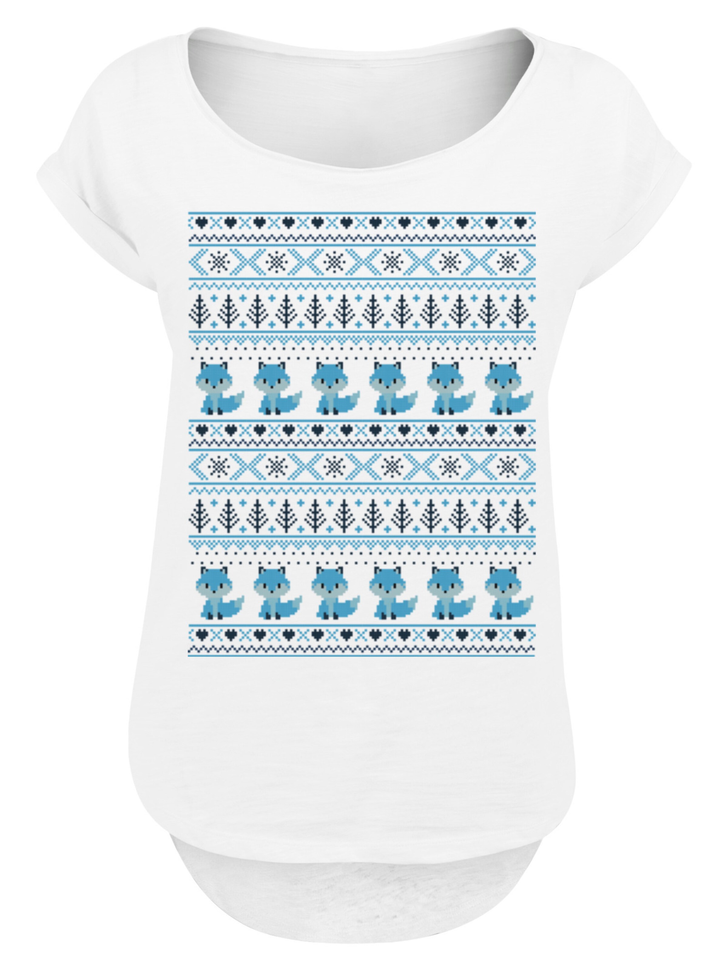 F4NT4STIC Shirt in White: front