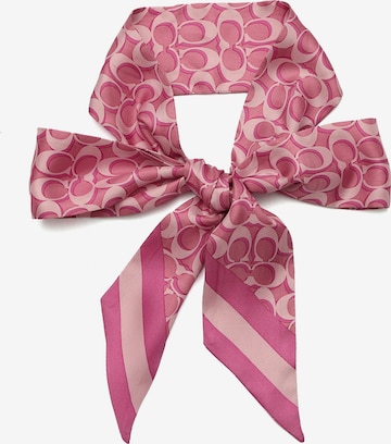 rožinė COACH Šalikas: priekis