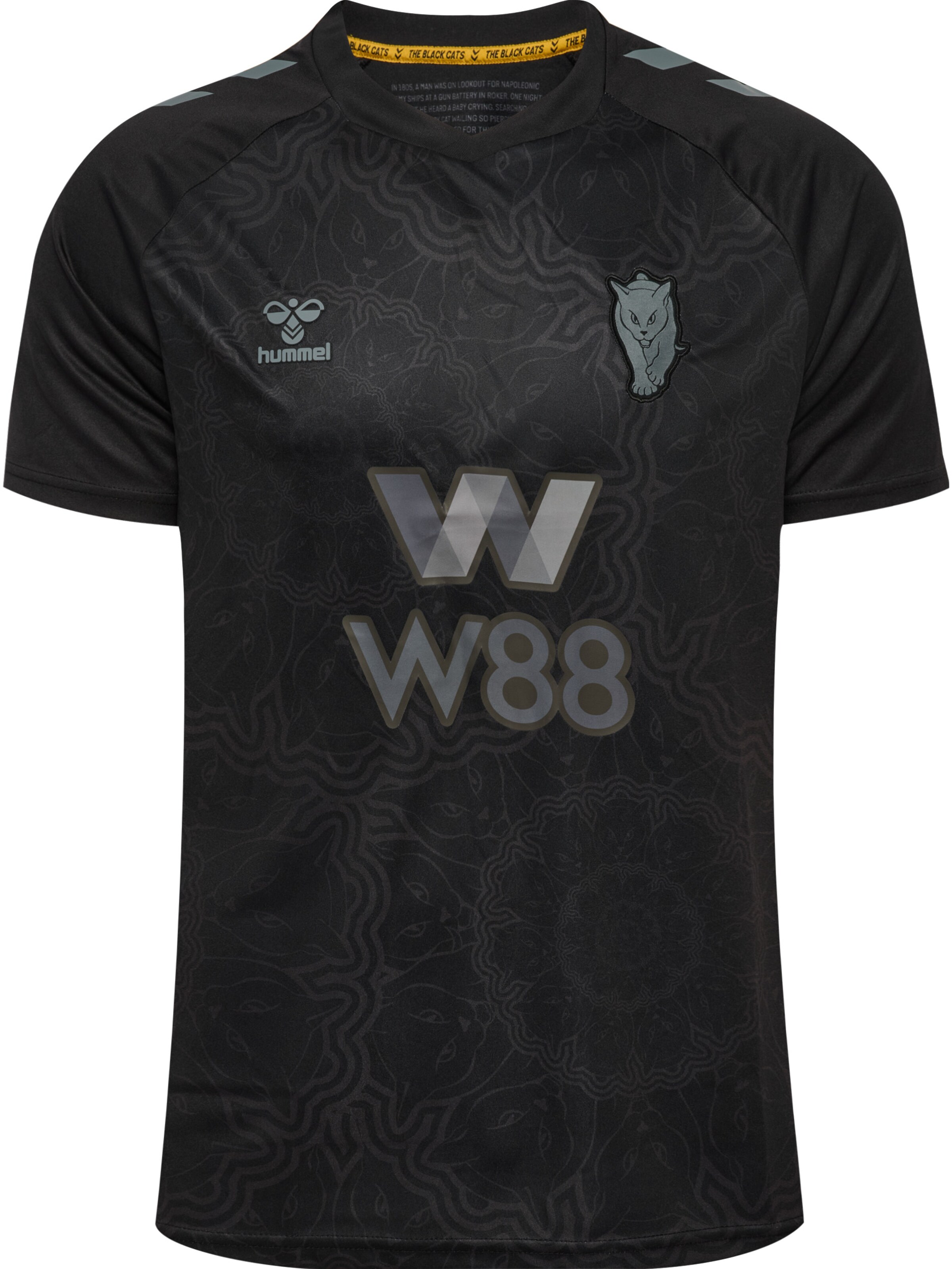 Hummel Trikot 'Sunderland' in grau / schwarz, Produktansicht