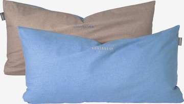 SCHIESSER Pillow 'Doubleface Renforcé' in Blue: front