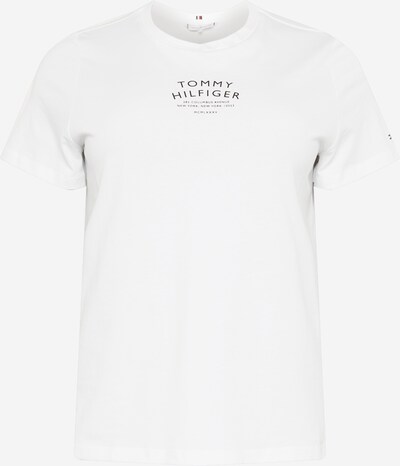 Tommy Hilfiger Curve Тениска в черно / бяло, Преглед на продукта
