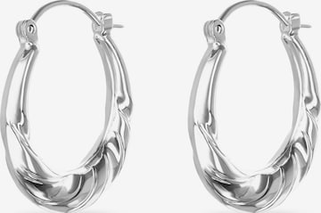 FAVS Earrings in Silver: front