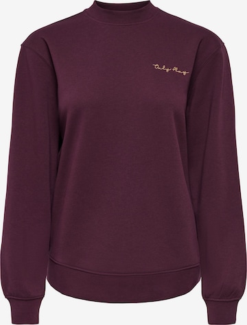 Sweat de sport 'ACE' ONLY PLAY en violet : devant
