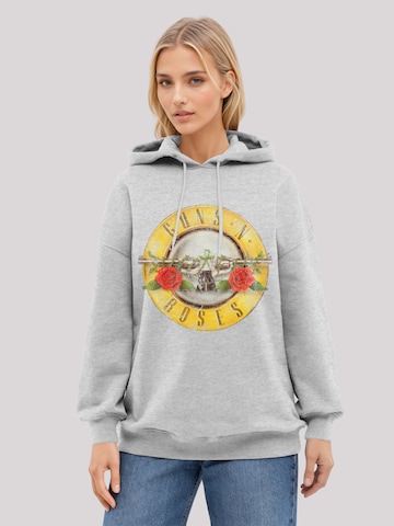 Sweat-shirt 'Guns 'N' Roses Vintage Bullet Logo' F4NT4STIC en gris : devant