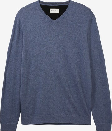 TOM TAILOR Sweater in Blue: front