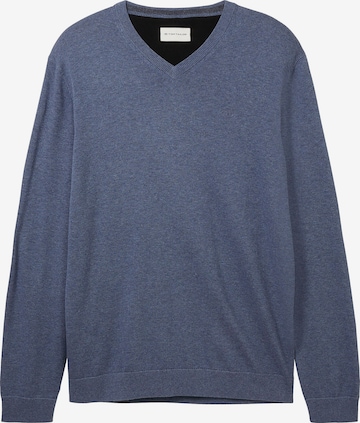 TOM TAILOR Sweater in Blue: front