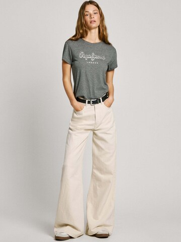 T-shirt 'Gaia' Pepe Jeans en gris