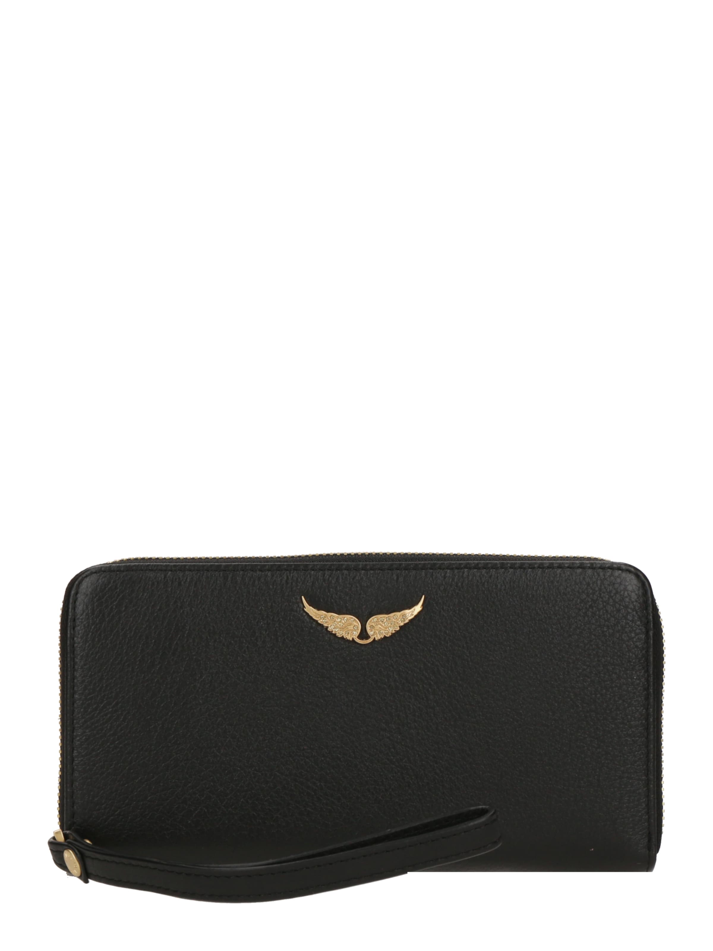 Portamonete 'COMPAGNON' di Zadig & Voltaire in nero: frontale