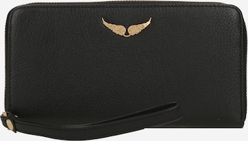 Zadig & Voltaire Rahakott 'COMPAGNON', värv must: eest vaates