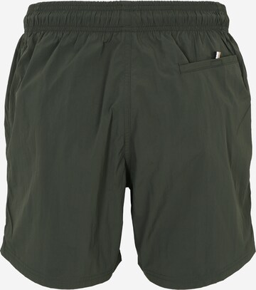 BOSS Black Swimming shorts 'Octopus' in Green