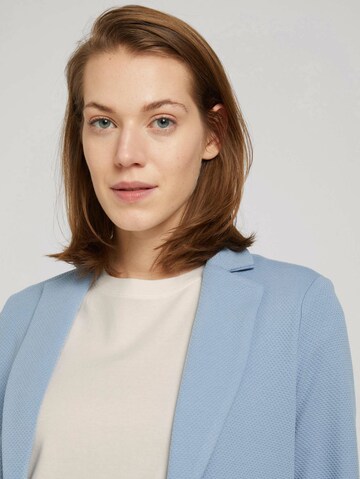 TOM TAILOR Blazer in Blau