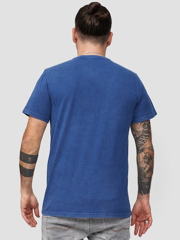 T-Shirt Recovered en bleu