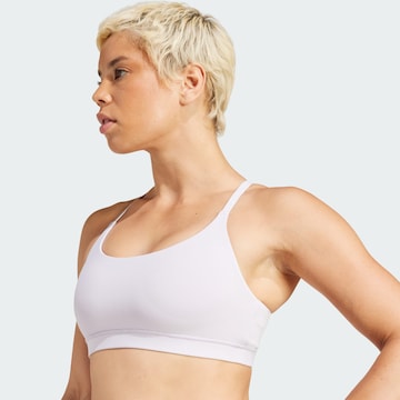 ADIDAS PERFORMANCE - Bustier Sujetador deportivo 'All Me' en blanco